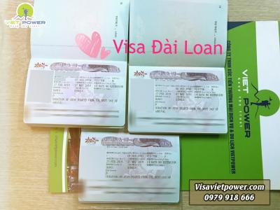 Bộ ba Visa Đài Loan lại về tay khách hàng thân thiết của Visa Vietpower